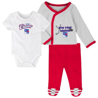 New York Rangers dječji bodi 3 Piece Set