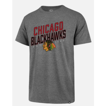 Chicago Blackhawks muška majica 47 Established Club gray