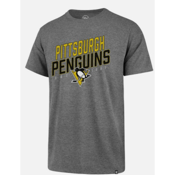 Pittsburgh Penguins muška majica 47 Echo gray