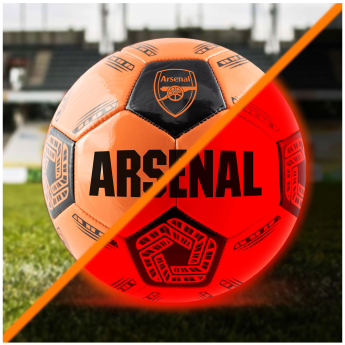 FC Arsenal nogometna lopta LED Glow Football - size 5