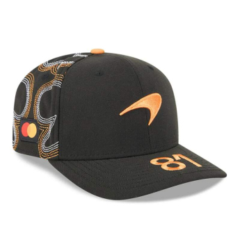 Mclaren Honda kapa za bejzbol Oscar Piastri Texas GP black F1 Team 2025
