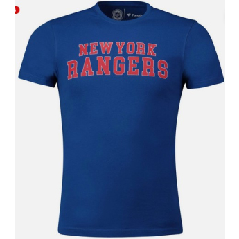 New York Rangers muška majica Graphic Workmark blue