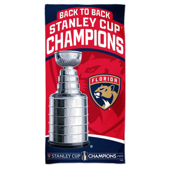 Florida Panthers ručnik 2025 Stanley Cup Champions Locker Room Back to Back Celebration