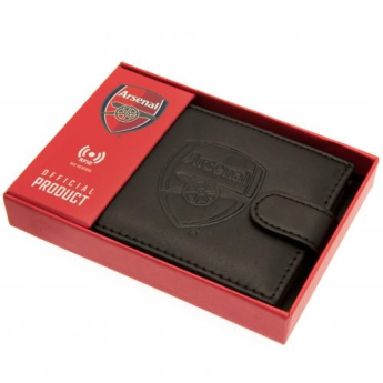 FC Arsenal kožni novčanik Rfid black