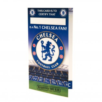 FC Chelsea rođendanska čestitka blue card