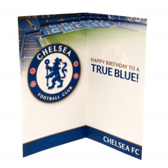 FC Chelsea rođendanska čestitka blue card