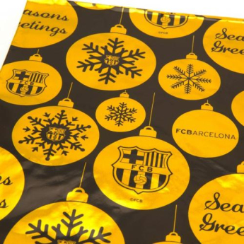 FC Barcelona papir za pakiranje Christmas 2 pcs Gift Wrap