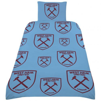 West Ham United posteljina za jedan krevet reverse