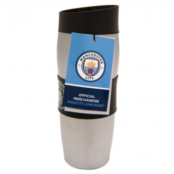 Manchester City termos šalica black