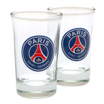 Paris Saint Germain set od 2 čašice za rakiju glass