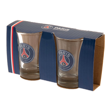 Paris Saint Germain set od 2 čašice za rakiju glass