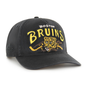 Boston Bruins kapa za bejzbol Charlton ’47 HITCH RF black