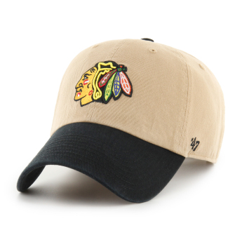 Chicago Blackhawks kapa za bejzbol Two Tone 47 CLEAN UP w/ No Loop Label
