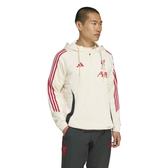 FC Liverpool muška majica s kapuljačom Track beige