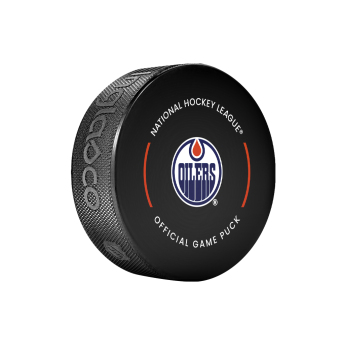 Edmonton Oilers pak Official Game Puck 2024-2025