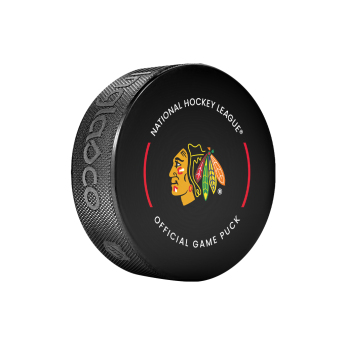 Chicago Blackhawks pak Official Game Puck 2024-2025