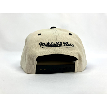 Anaheim Ducks šilterica ravnog oboda Evergreen Cream Black Snapback Vntg