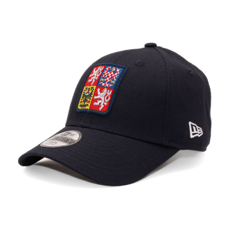 Hokejaške reprezentacije dječja baseball kapa sa šiltom Czech republic 940K Core 9forty black