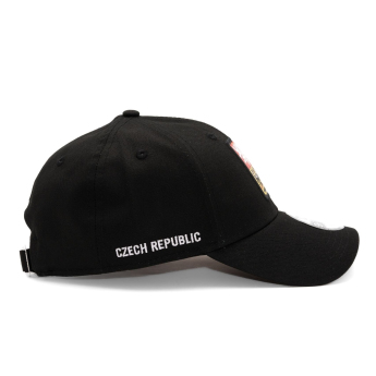 Hokejaške reprezentacije kapa za bejzbol Czech republic 940K Core 9forty black
