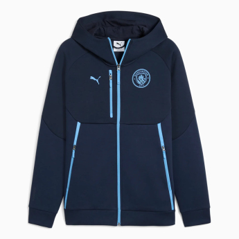 Manchester City muška majica s kapuljačom Pumatech navy