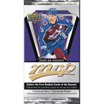 NHL boxovi NHL hokejske karte 2025-26 Upper Deck MVP Hockey Gravity Retail Box