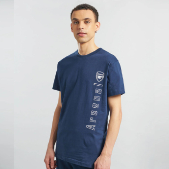 FC Arsenal muška majica Text navy