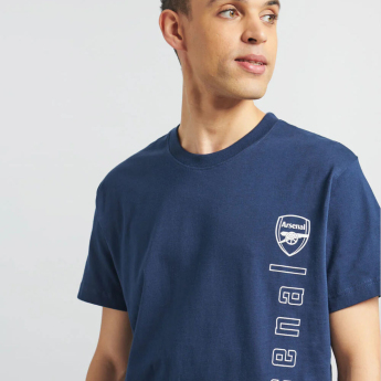 FC Arsenal muška majica Text navy