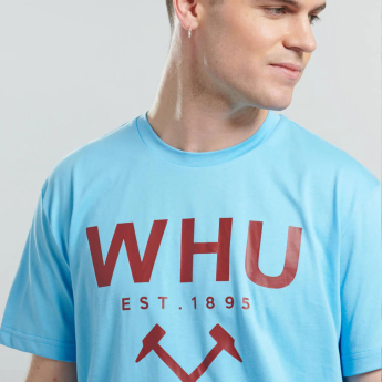 West Ham United muška majica Graphic blue