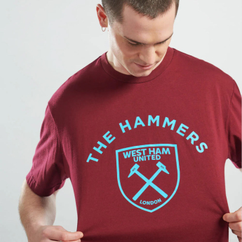 West Ham United muška majica Graphic claret