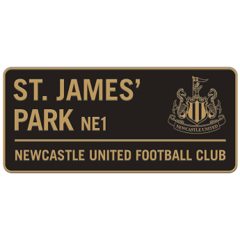 Newcastle United zidni natpis Two Tone Street