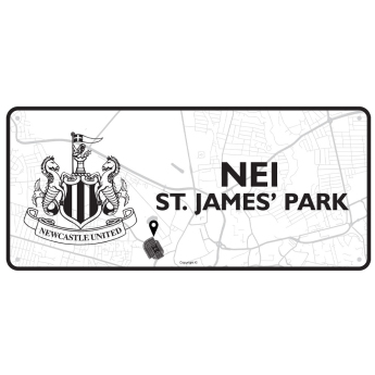Newcastle United zidni natpis Route To
