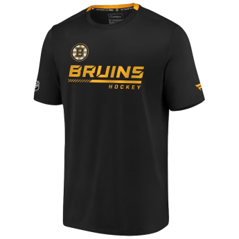 Boston Bruins muška majica Authentic Pro Locker Room Performance black