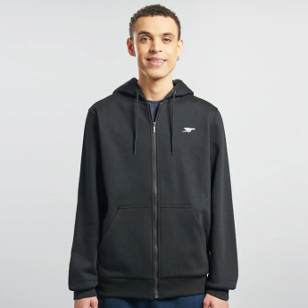 FC Chelsea muška majica s kapuljačom Full Zip black
