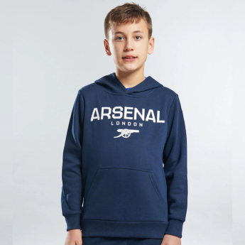 FC Arsenal dječja majica s kapuljačom Logo navy