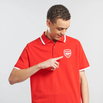 FC Arsenal muška polo majica Logo Tipped red