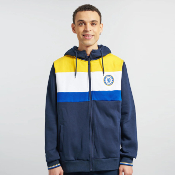 FC Chelsea muška majica s kapuljačom Full Zip colour