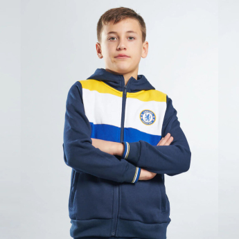 FC Chelsea dječja majica s kapuljačom Full Zip colour