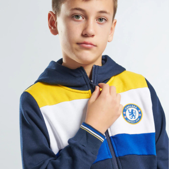 FC Chelsea dječja majica s kapuljačom Full Zip colour