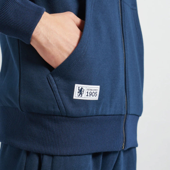FC Chelsea muška majica s kapuljačom Full Zip navy