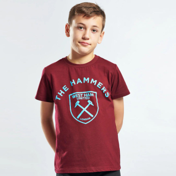 West Ham United dječja majica Graphic claret