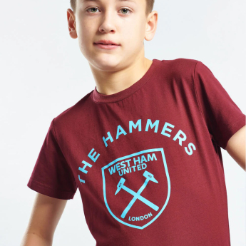 West Ham United dječja majica Graphic claret