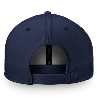 Seattle Kraken šilterica ravnog oboda Secondary Logo Snapback navy