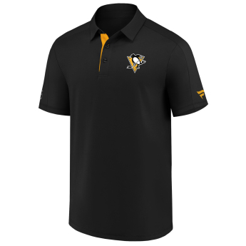 Pittsburgh Penguins muška polo majica Authentic Rinkside Performance black