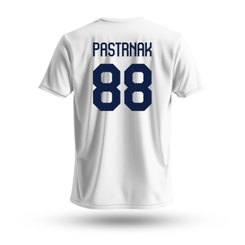 Hokejaške reprezentacije dječja majica Czech republic David Pastrňák #88 Emblem 2025 White