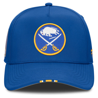 Buffalo Sabres kapa za bejzbol 2025 Draft Authentic Pro Structured Adjustable Meshback