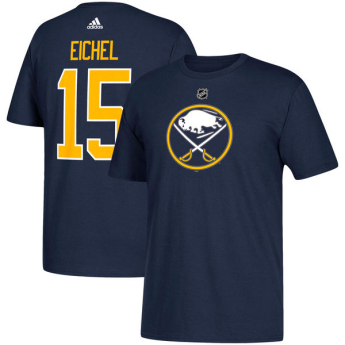 Buffalo Sabres muška majica navy #15 Jack Eichel