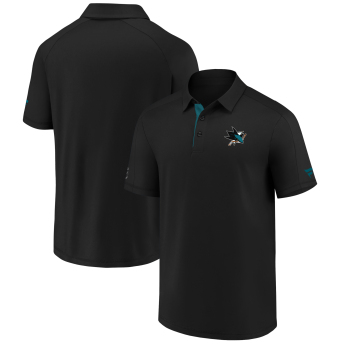 San Jose Sharks muška polo majica Authentic Rinkside Performance black