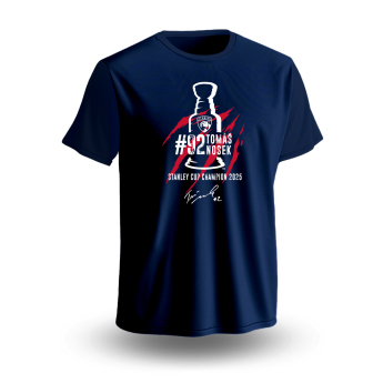 Florida Panthers dječja majica Tomáš Nosek #92 Stanley Cup Champion 2025 Navy
