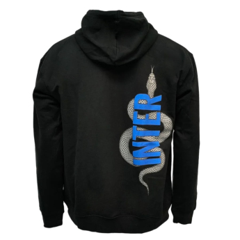 Inter Milano muška majica s kapuljačom Snake black