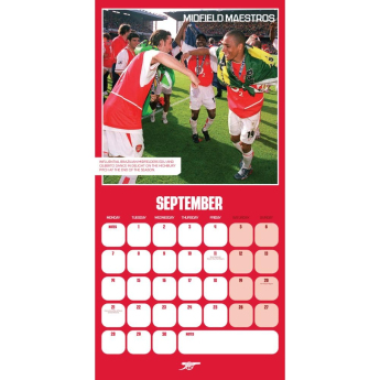 FC Arsenal kalendar Legends Square 2026